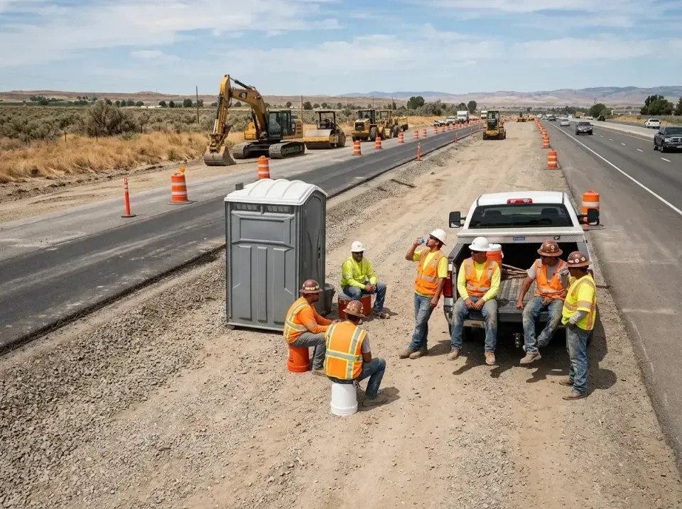 highway-road-construction-crew-007 — frequently asked questions, Porta Potty and Restroom Rentals in Ridgeway, AK